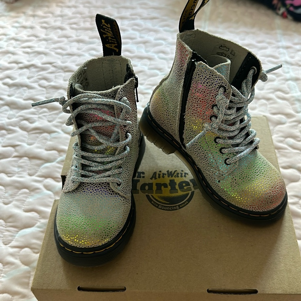 Toddler Dr martens rainbow